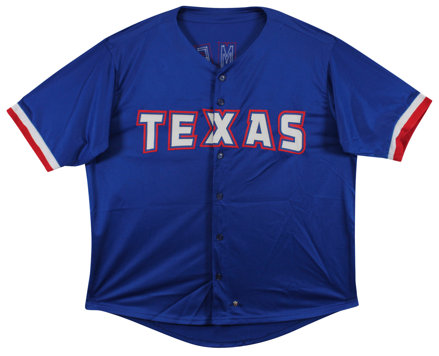 Rafael Palmeiro "569 HR's" Authentic Signed Blue Pro Style Jersey BAS Witnessed