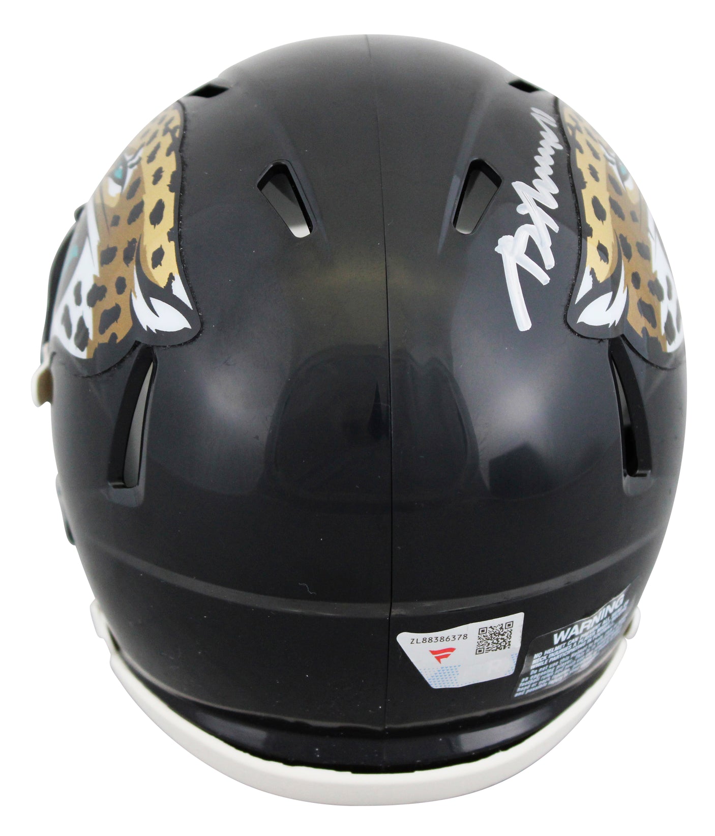 Jaguars Brian Thomas Jr. Authentic Signed Speed Mini Helmet Fanatics #ZL88386378