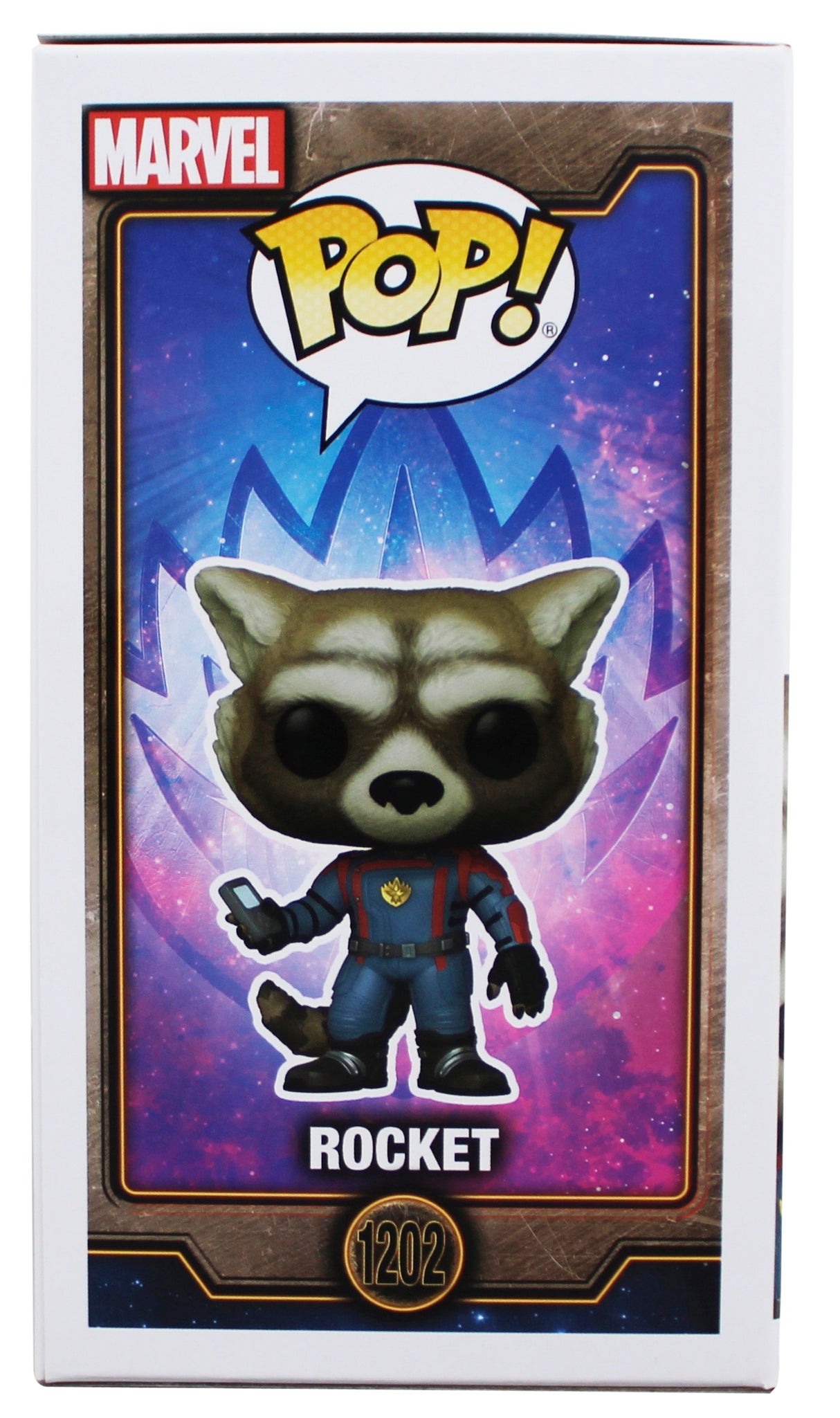 Bradley Cooper Guardians of the Galaxy Signed #1202 Funko Pop Vinyl Figure BAS 1