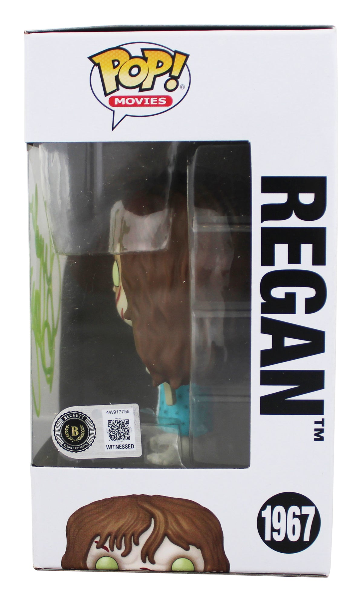 Linda Blair The Exorcist Signed Regan #1967 Funko Pop Figure BAS Wit #4W917756