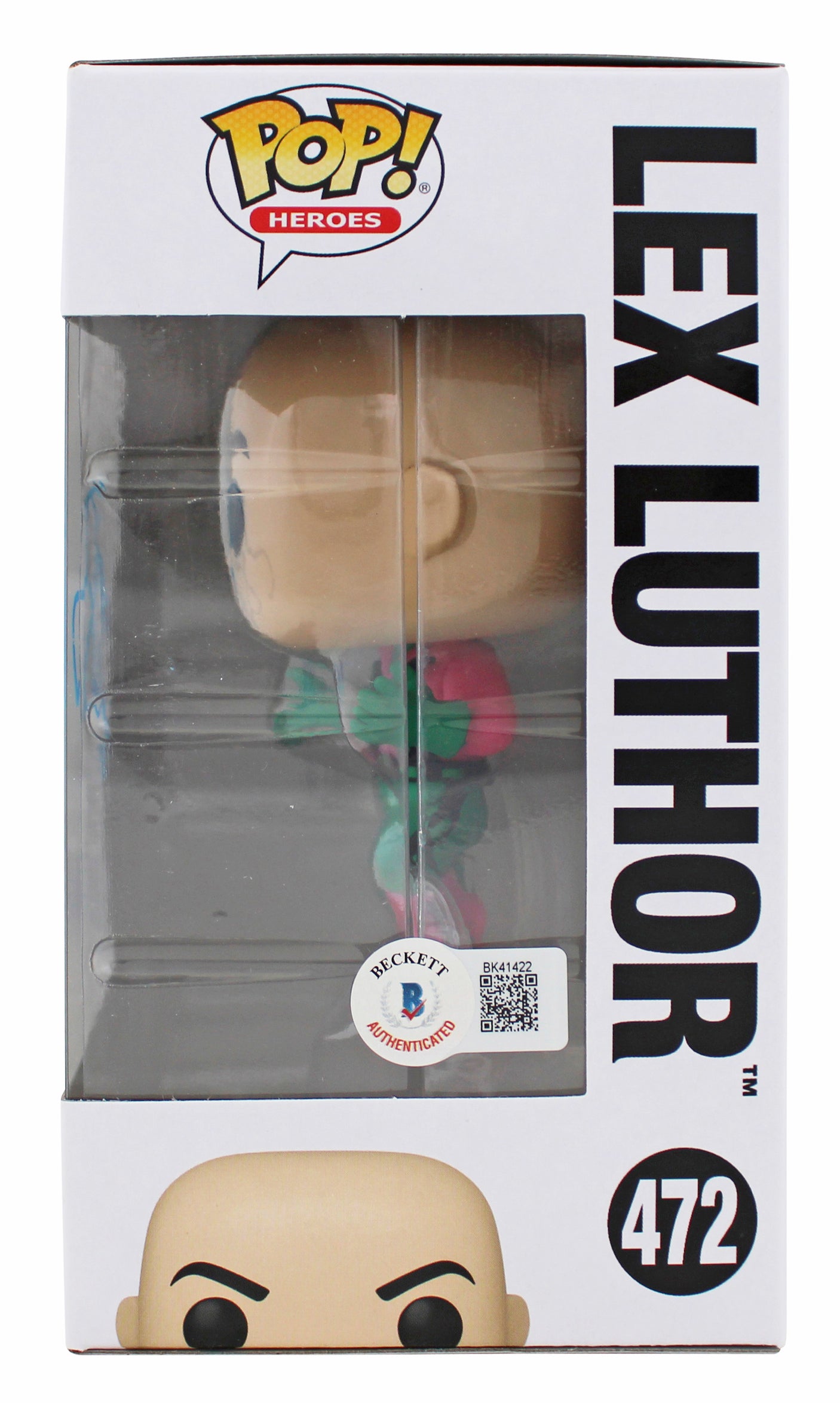 Jesse Eisenberg Batman VS Superman Authentic #472 Funko Pop Vinyl Figure BAS