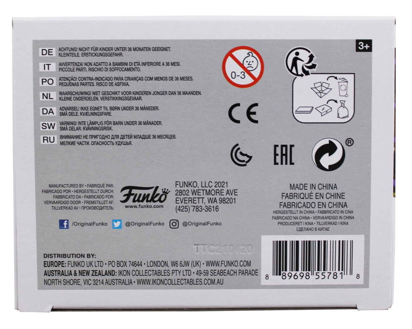 Spike Lee Authentic Signed Director #03 Funko Pop Vinyl Figure BAS #BL27095