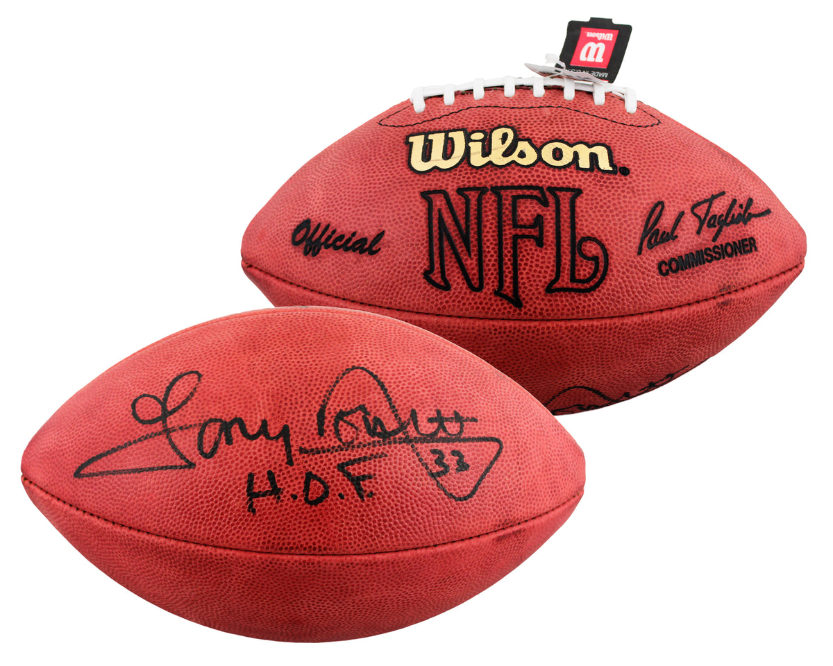 Cowboys Tony Dorsett "HOF" Signed Wilson Official Nfl Football BAS #BY093004