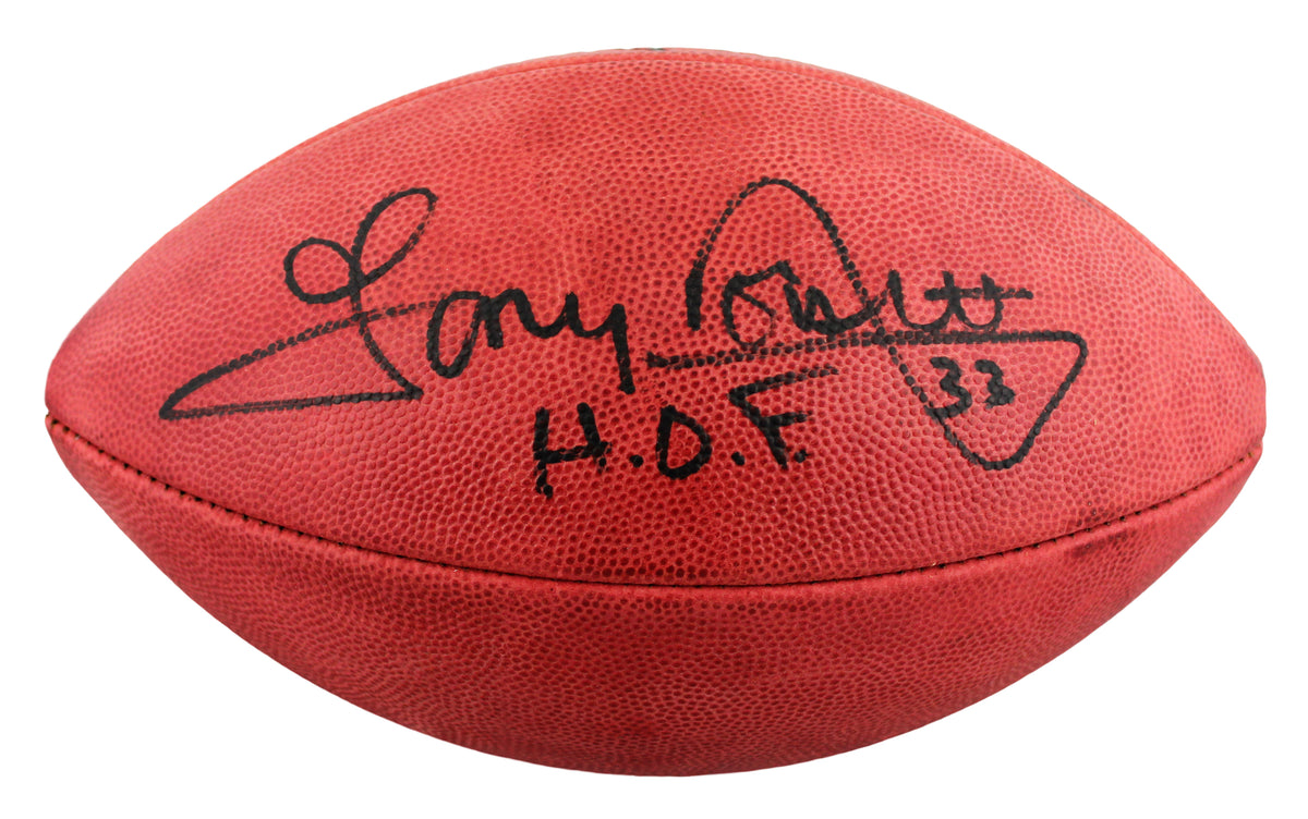 Cowboys Tony Dorsett "HOF" Signed Wilson Official Nfl Football BAS #BY093004