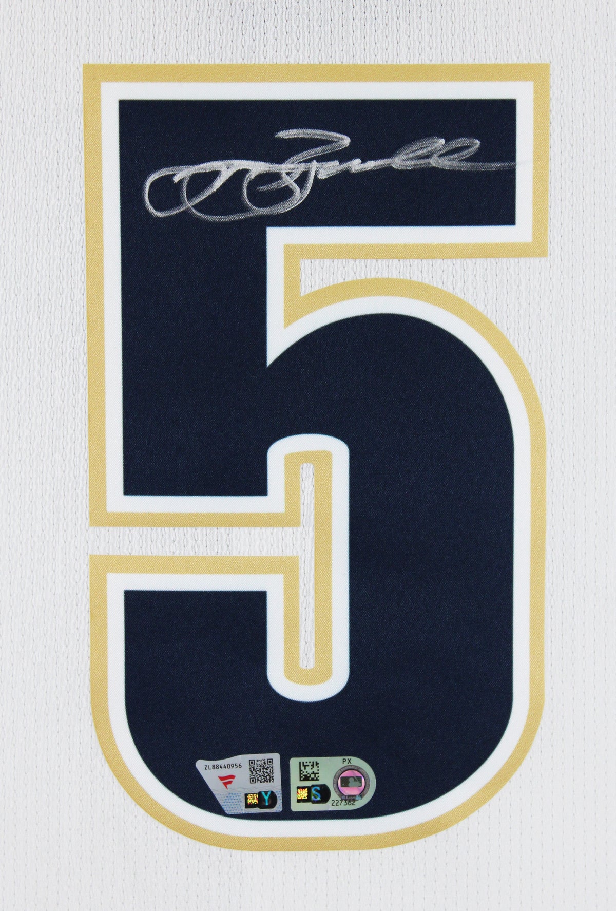 Astros Jeff Bagwell Authentic Signed White Nike CC Jersey Fanatics #ZL88440956