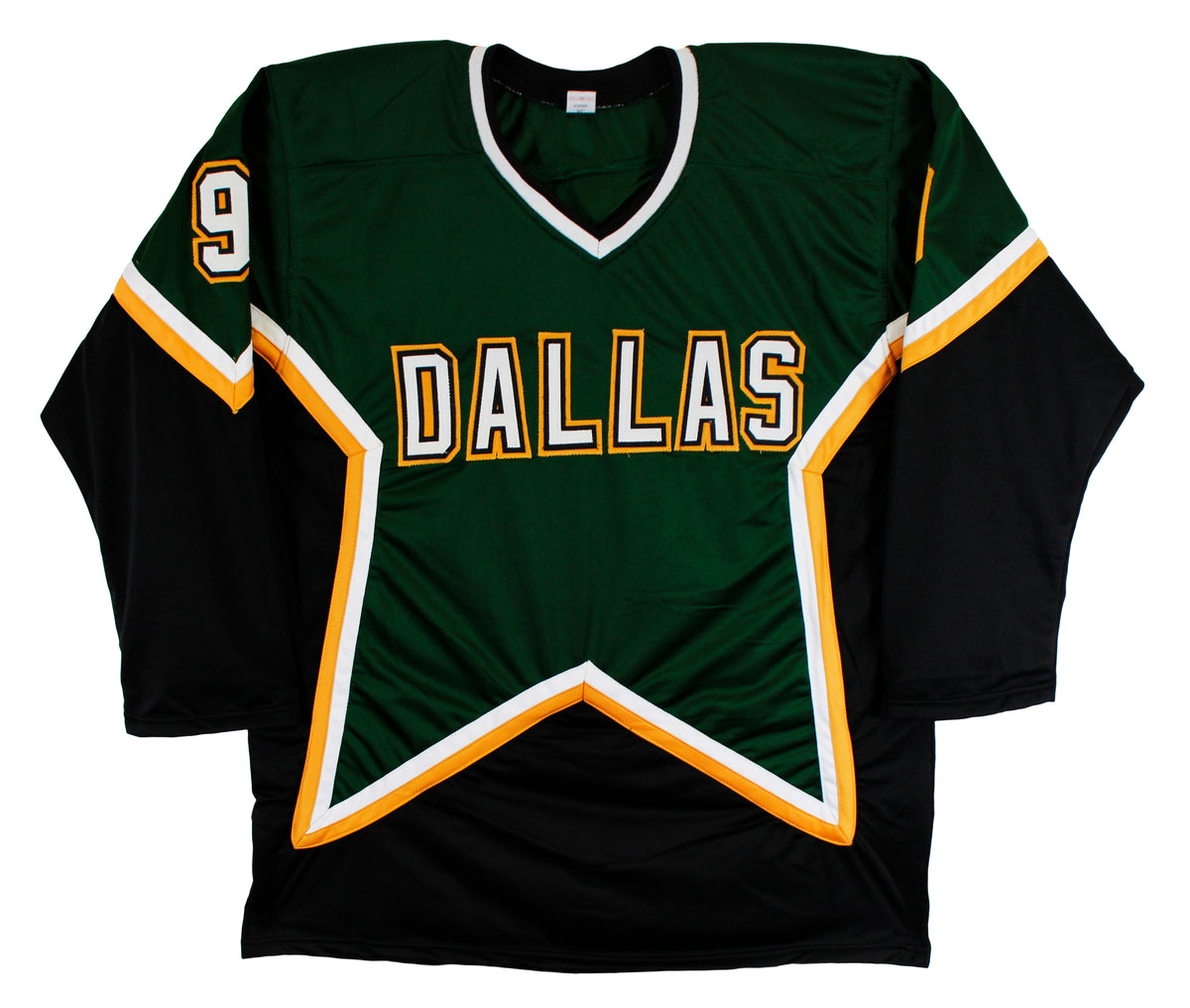 Mike Modano Authentic Signed Green Pro Style Jersey Autographed BAS Witnessed 2