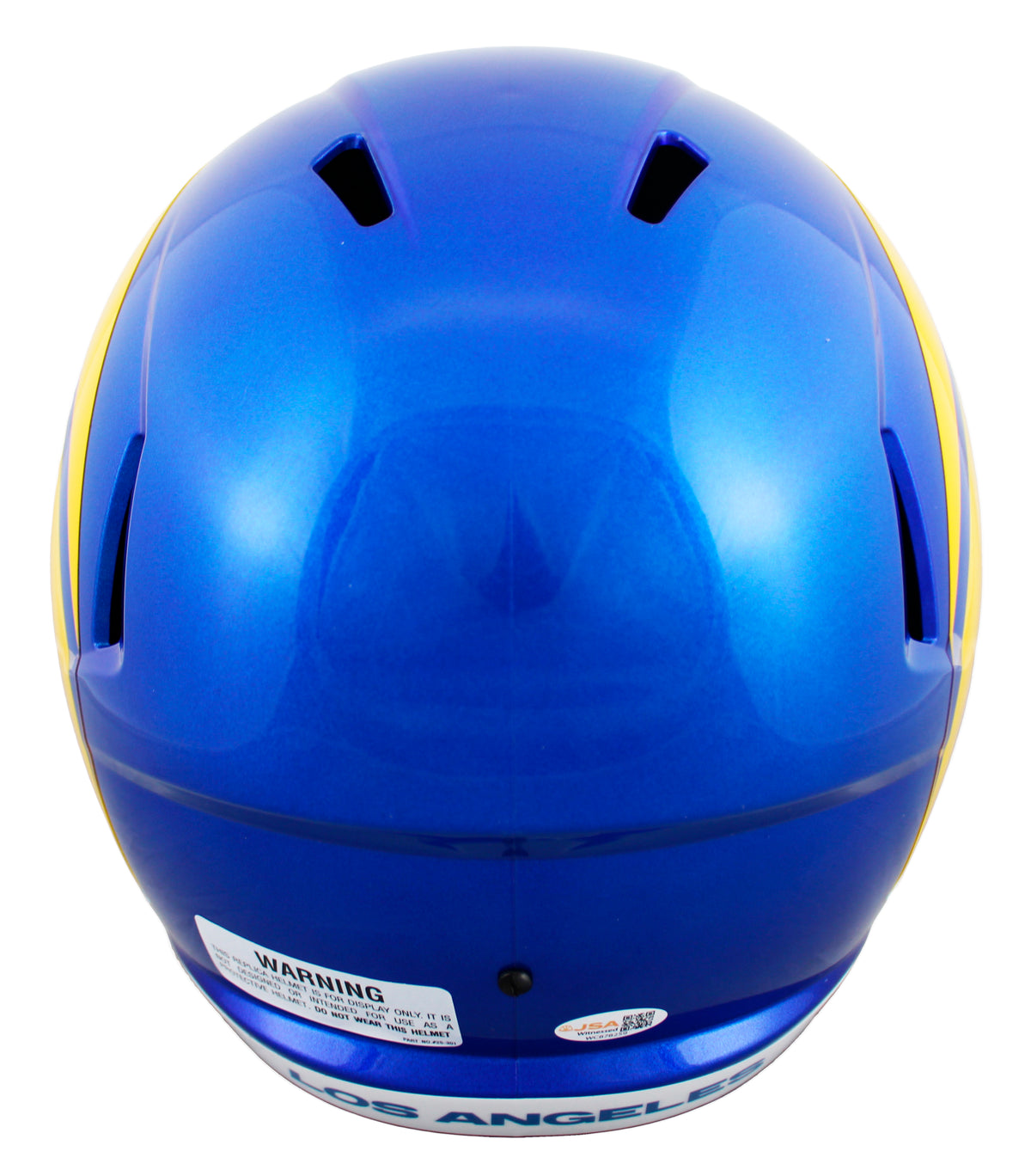 Rams Davante Adams Authentic Signed Full Size Speed Rep Helmet JSA Witness