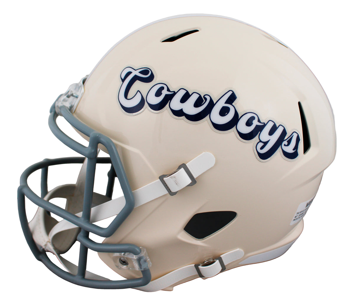 Cowboys Tony Dorsett Signed Retro Full Size Speed Rep Helmet W/ Case BAS Wit 2
