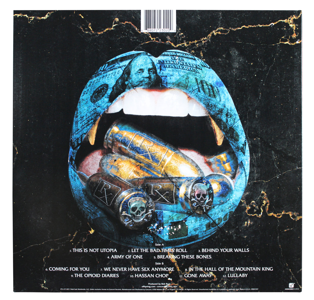 The Offspring (4) Holland, Noodles, Parada & Morse Signed Album JSA #CL51544