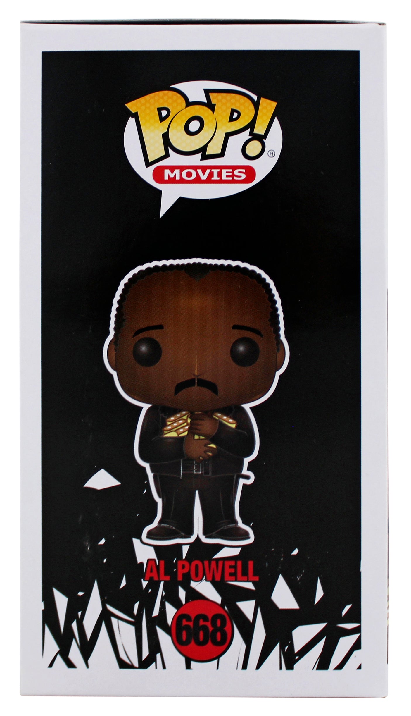 Reginald VelJohnson Die Hard Signed #668 Funko Pop Vinyl Figure w/ Blue Sig BAS