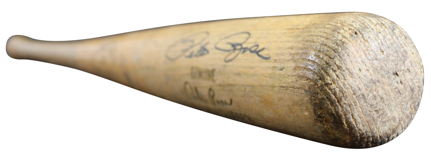 Reds Pete Rose Signed 1963 Louisville Slugger Bat GU Graded 7.5 PSA/DNA & BAS