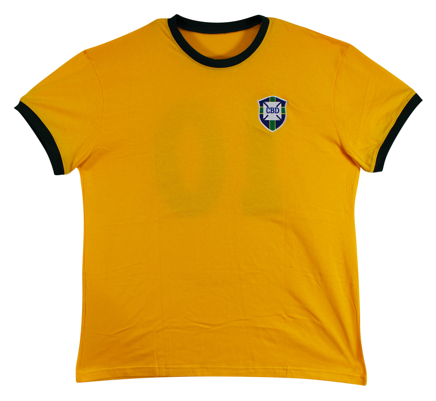 Pele Authentic Signed Brazil Yellow Jersey Autographed Fanatics #A788628