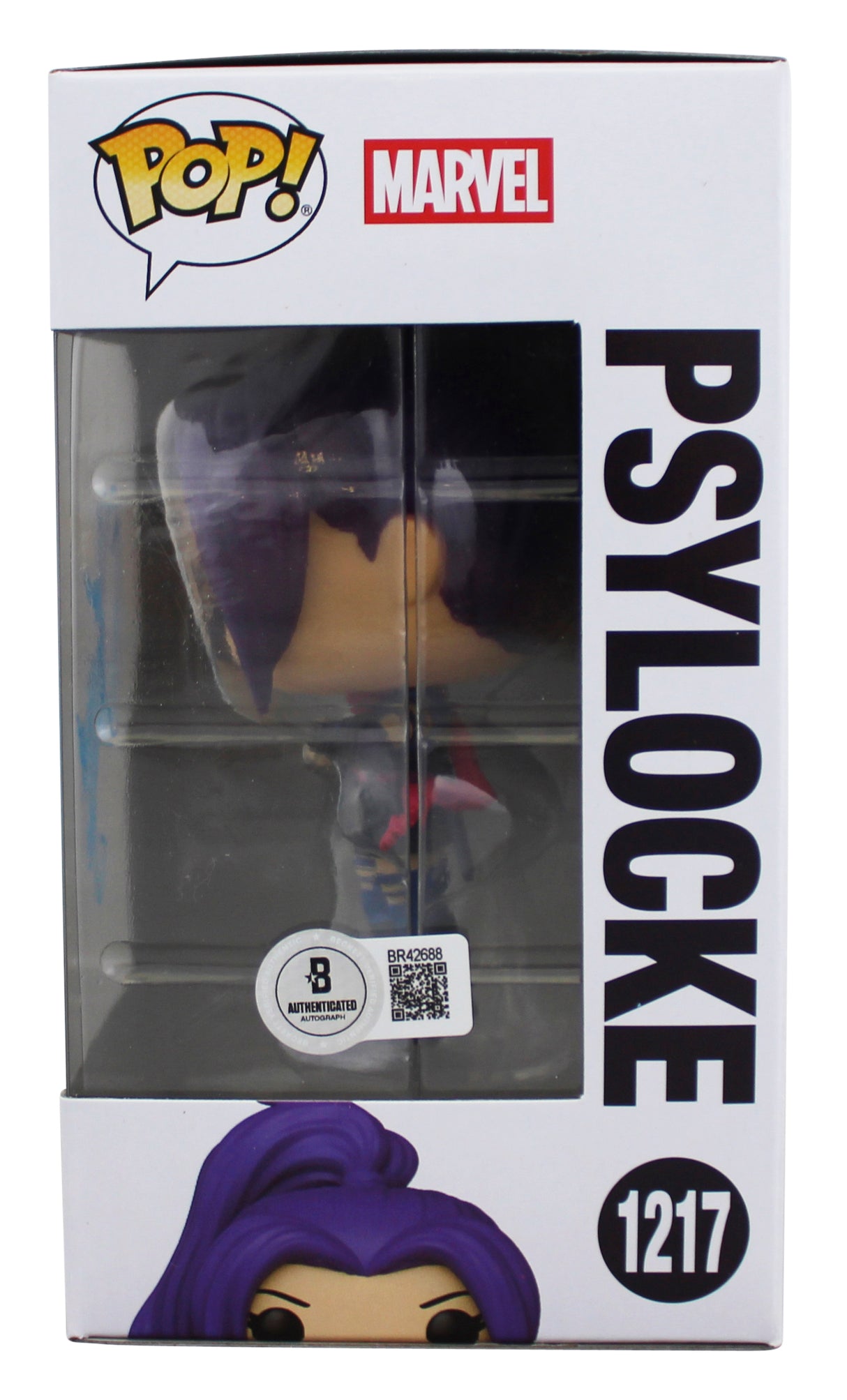 Olivia Munn X-Men Authentic Signed Psylocke #1217 Funko Pop Vinyl Figure BAS