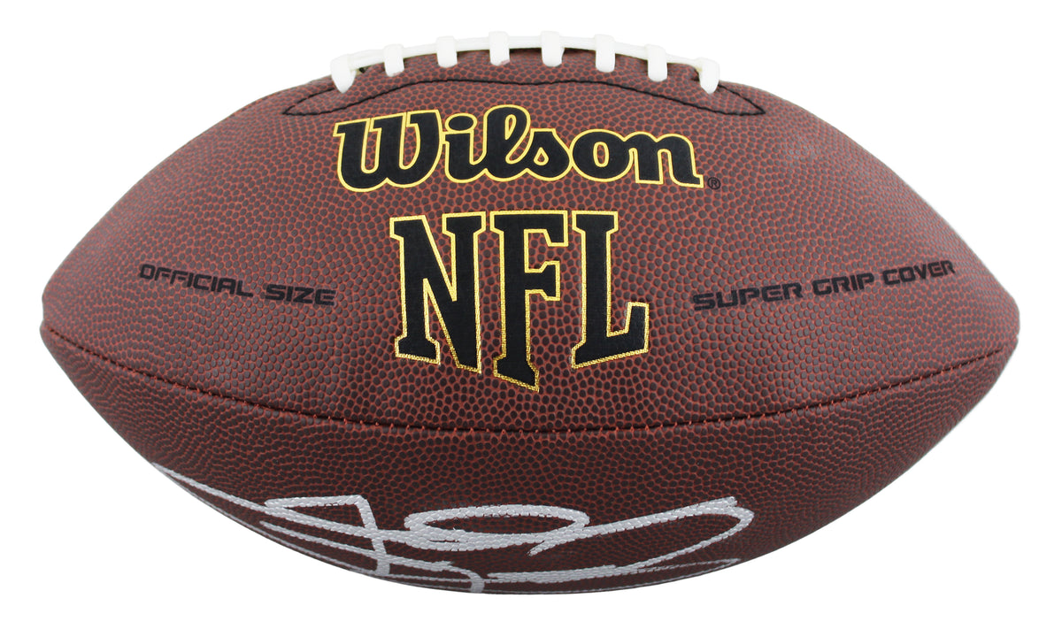 Texas A&M Johnny Manziel "$$ Manziel" Signed Super Grip Football W/ Case JSA Wit