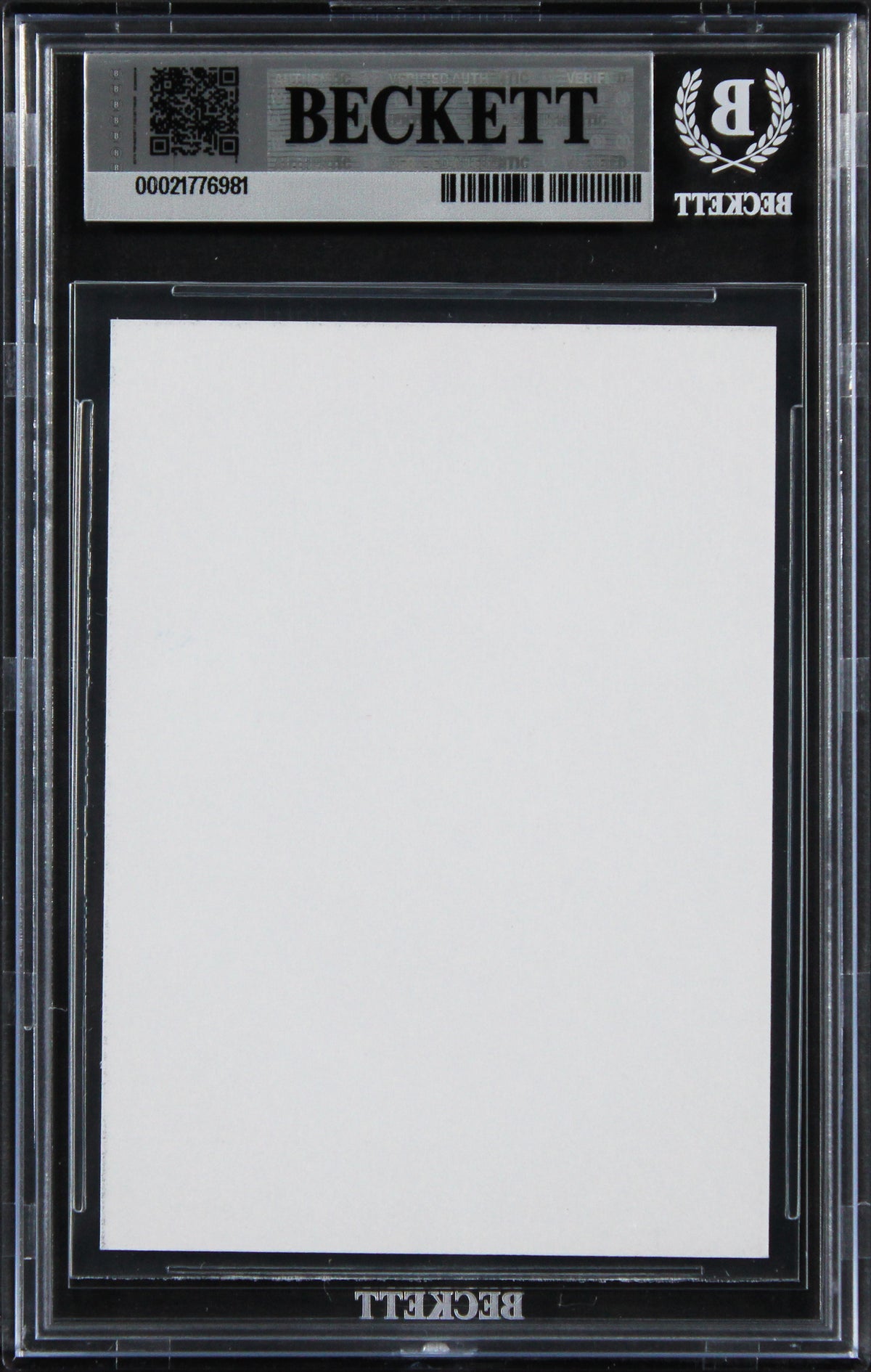 Chevy Chase Christmas Vacation Authentic Signed Custom Trading Card BAS Slabbed