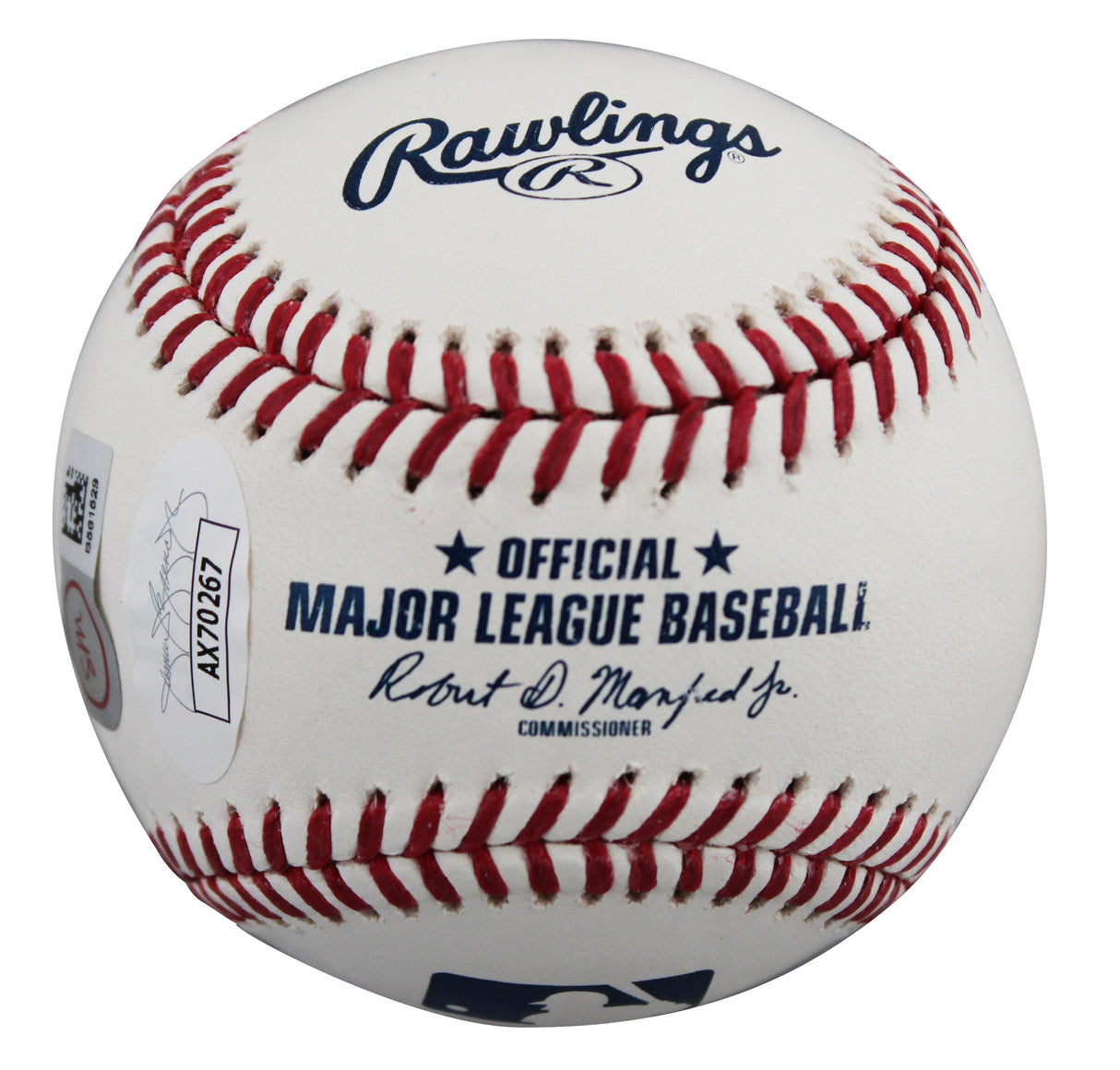 Cubs Ryne Sandberg "HOF 05" Authentic Signed Manfred OML Baseball JSA #AX70267
