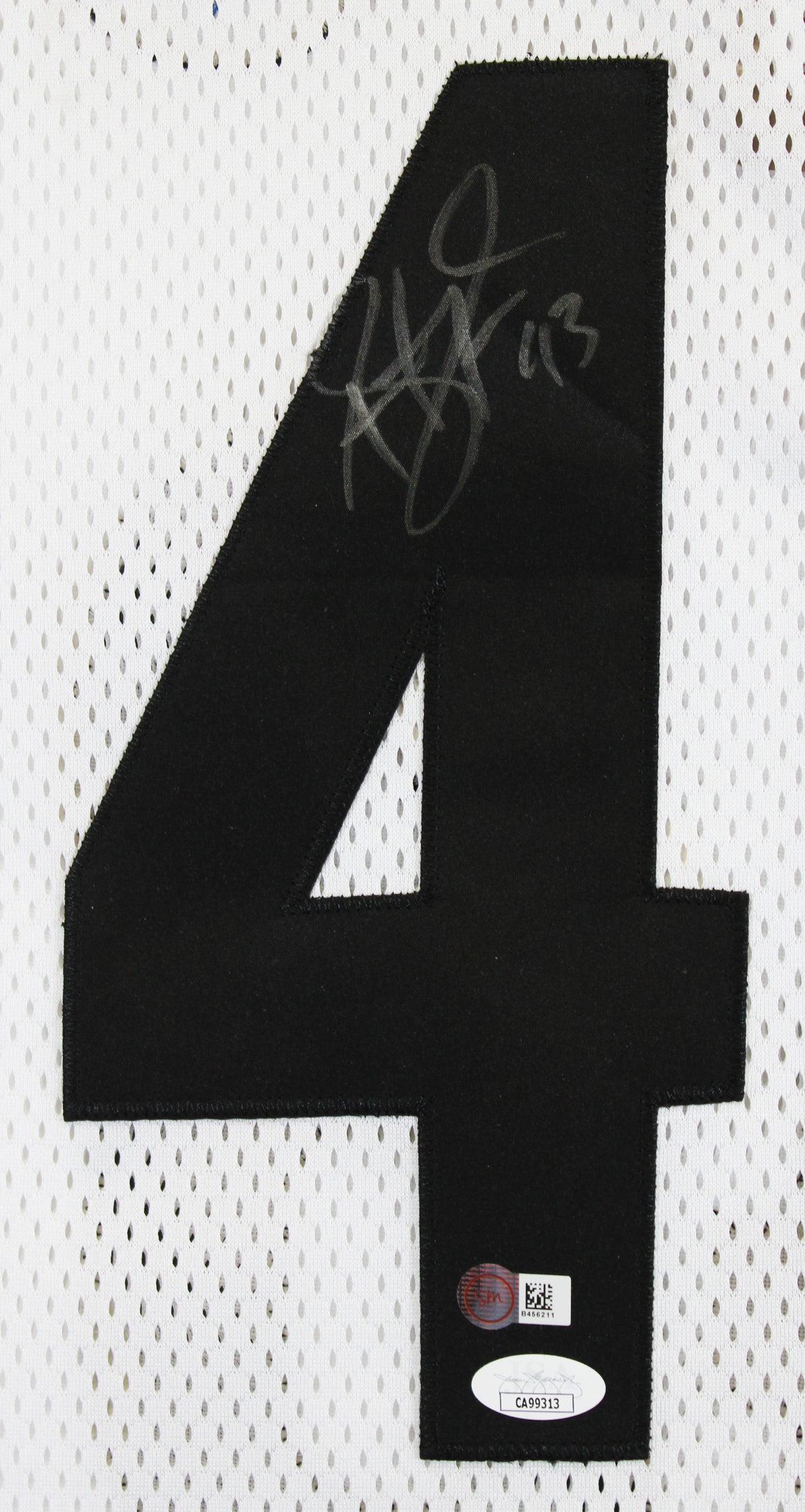 Steelers Troy Polamalu Signed White Reebok On-Field Jersey JSA #CA99313