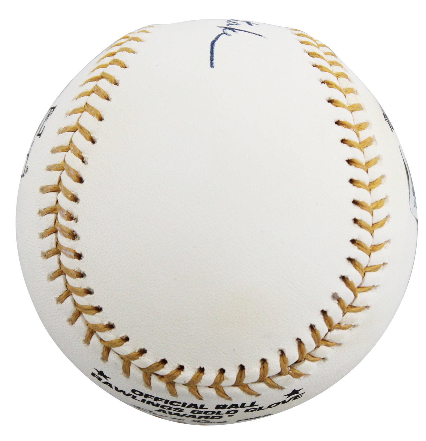 Tigers Lou Whitaker Signed Rawlings Gold Glove Logo OML Baseball BAS #BV01147