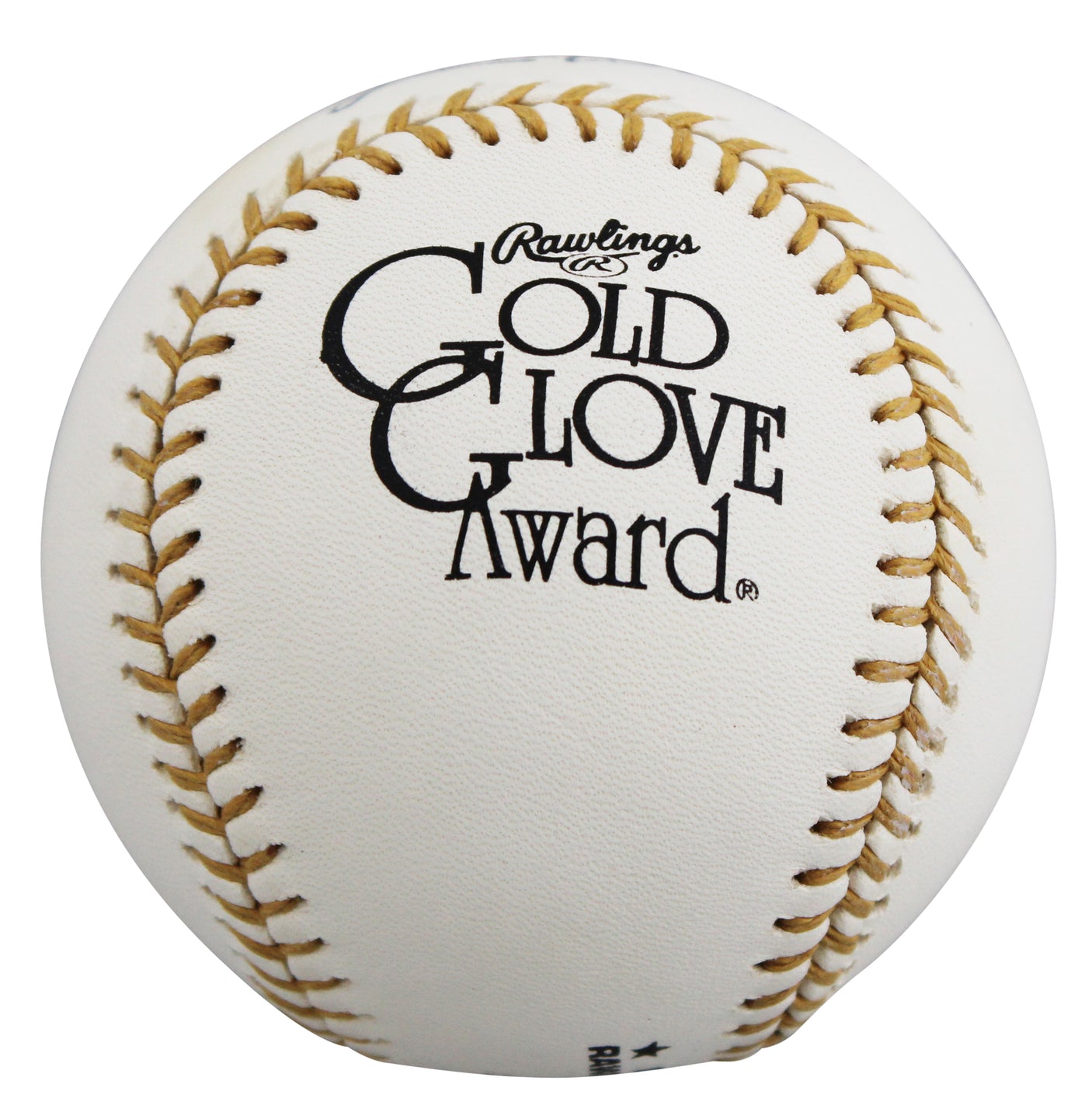 Tigers Lou Whitaker Signed Rawlings Gold Glove Logo OML Baseball BAS #BV01147