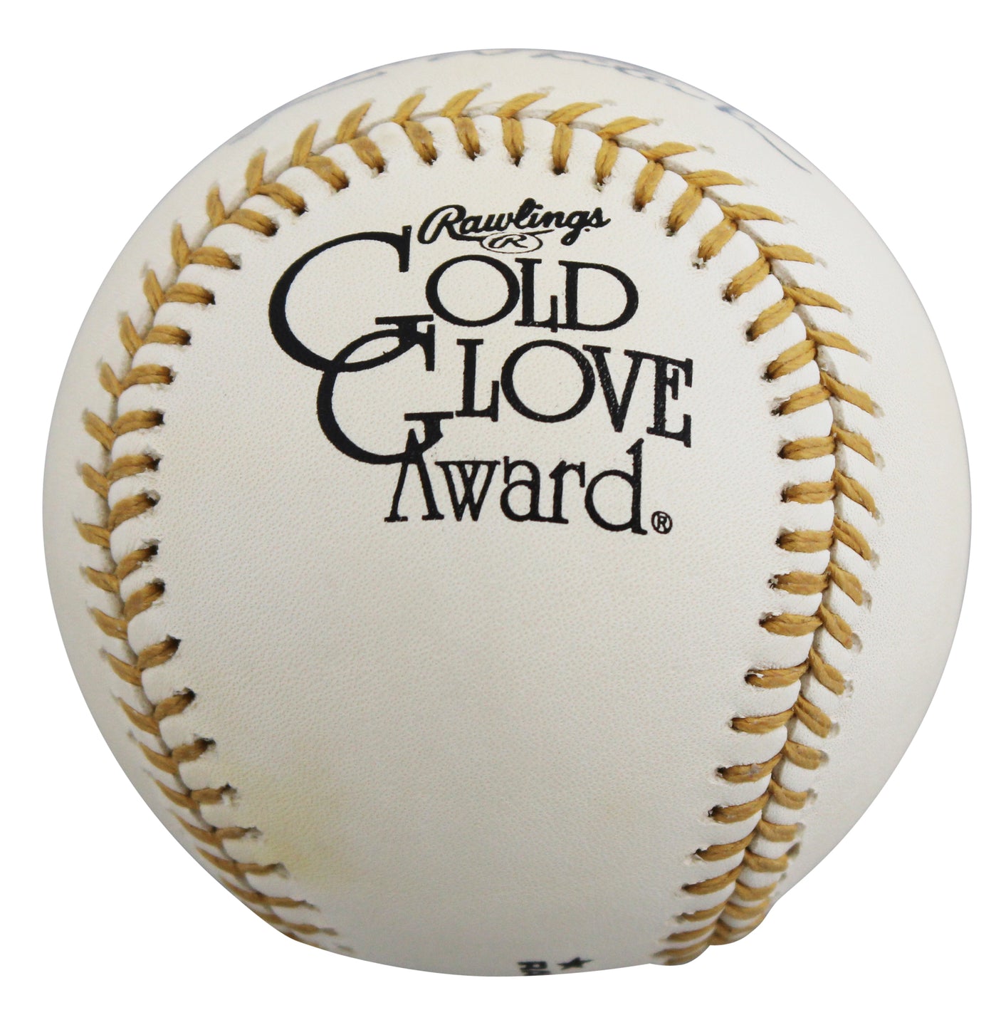 Tigers Lou Whitaker Signed Rawlings Gold Glove Logo OML Baseball BAS #BV01150