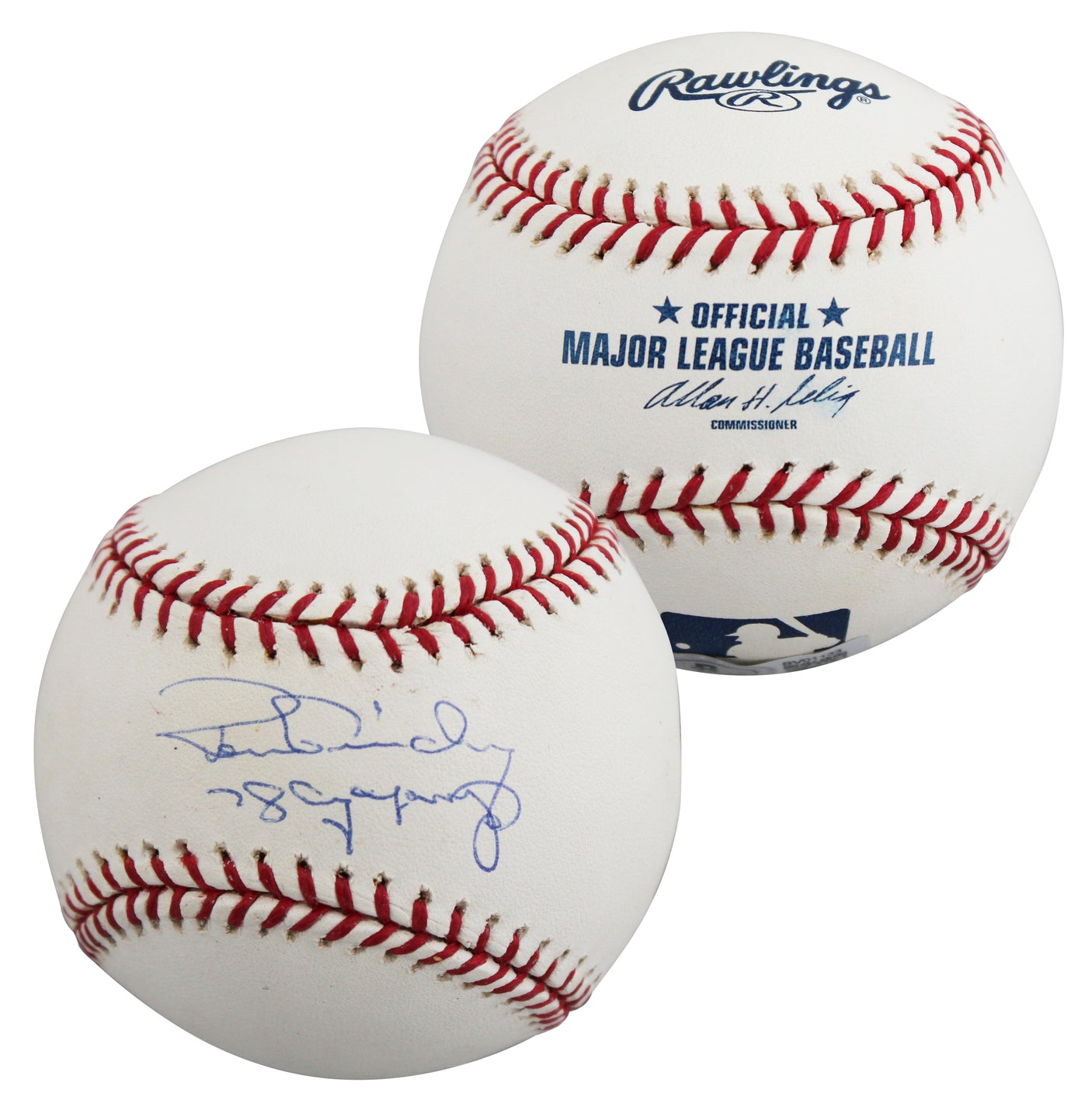 Yankees Ron Guidry "78 Cy Young" Authentic Signed OML Baseball BAS #BV01133