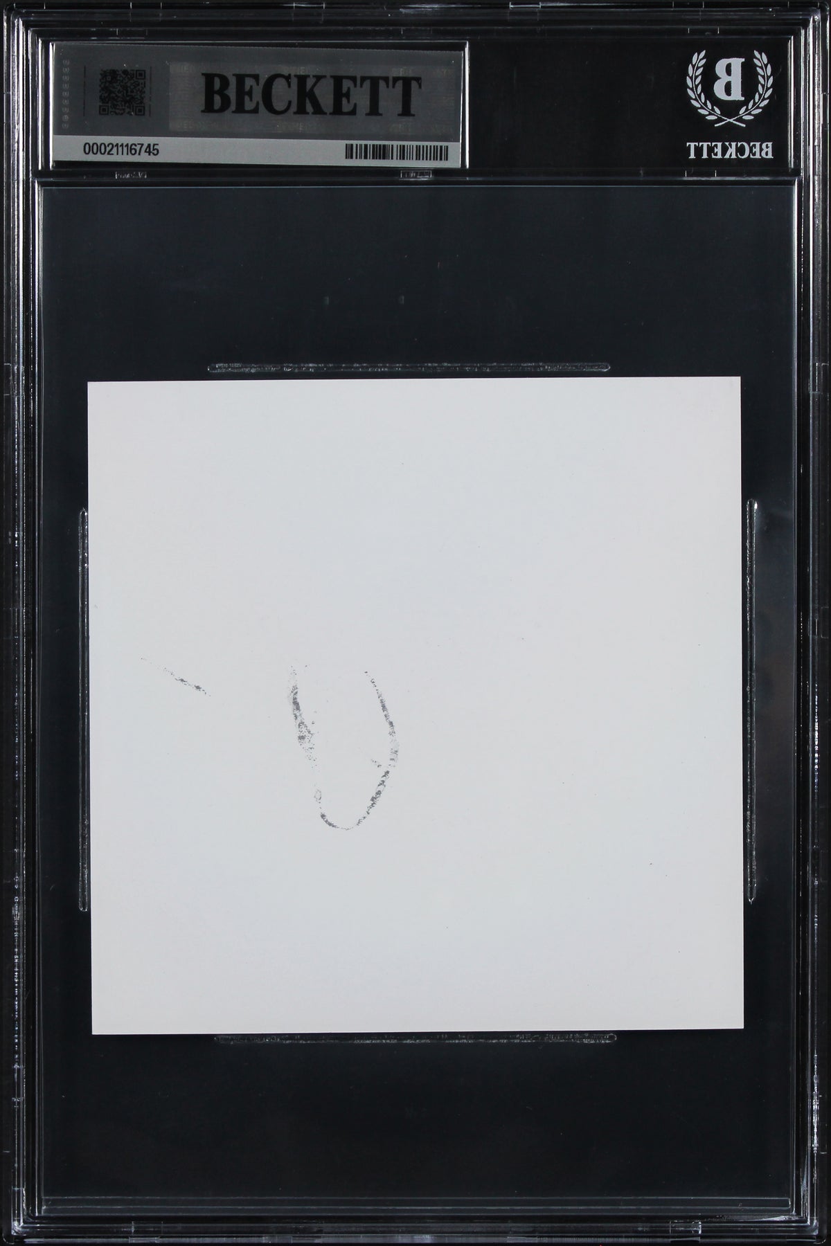 Olivia Rodrigo Authentic You Seem Pretty Sad CD Insert Autographed BAS Slabbed 7