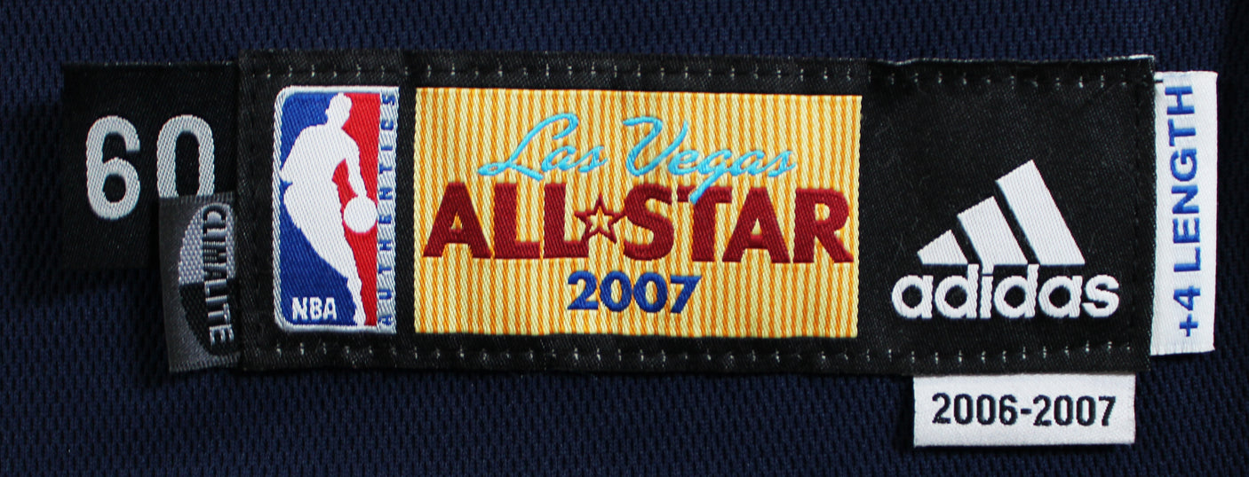 Shaquille O'Neal Signed Team Issued Navy 2007 NBA ASG Adidas Jersey BAS & SIA