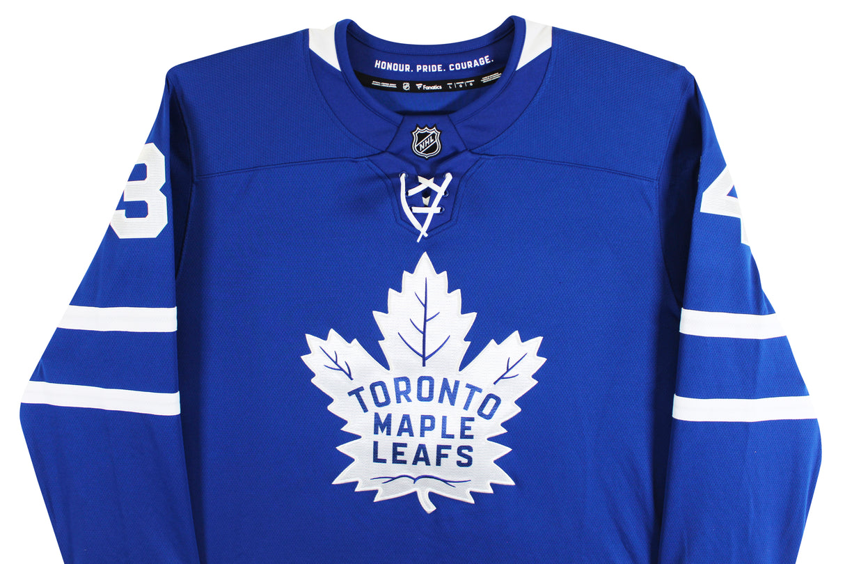 Maple Leafs Auston Matthews Signed Blue Fanatics Breakaway Jersey Fanatics