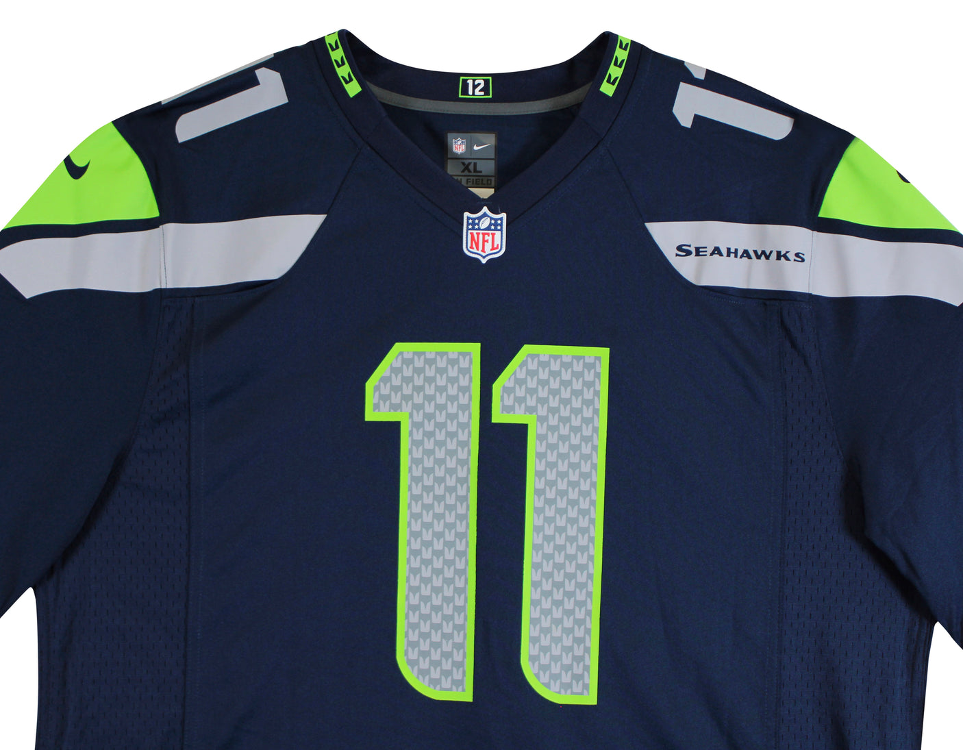 Seahawks Percy Harvin Signed Navy Blue Nike Game Jersey PSA/DNA Itp #5A31389