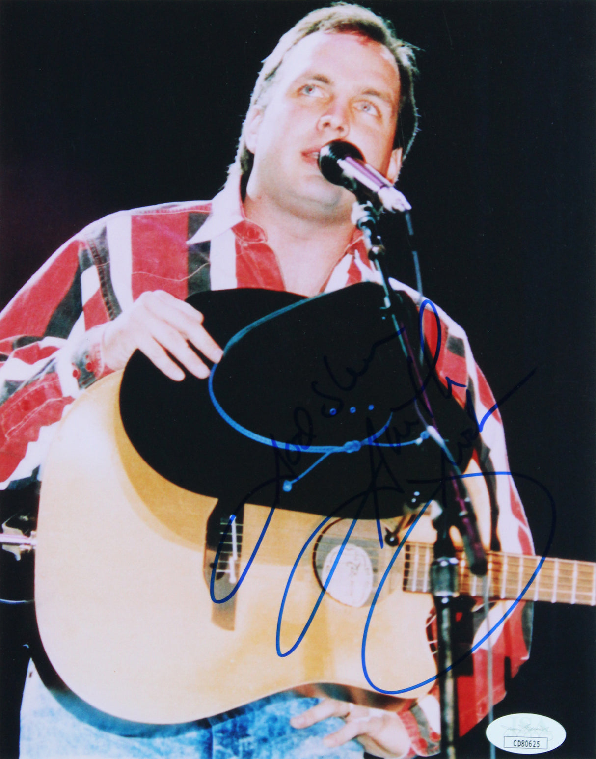Garth Brooks Authentic Signed 8x10 Framed Photo Autographed JSA #CD80625