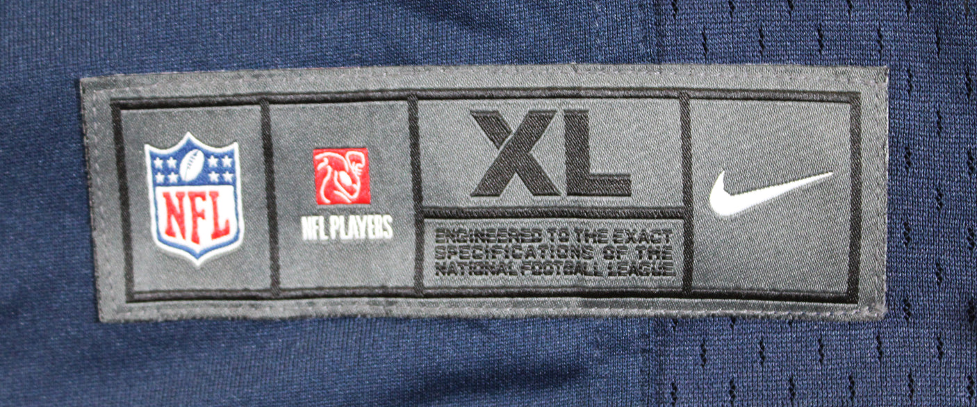 Seahawks Percy Harvin Signed Navy Blue Nike Game Jersey PSA/DNA Itp #5A31389