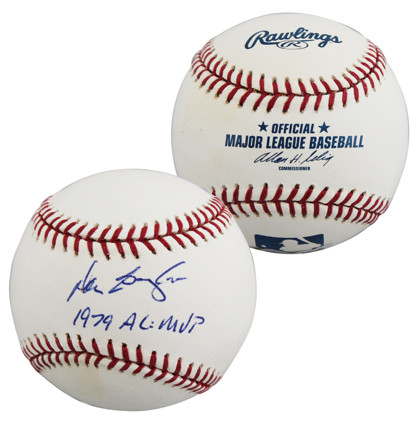 Angels Don Baylor "1979 AL MVP" Authentic Signed OML Baseball BAS #BV01145