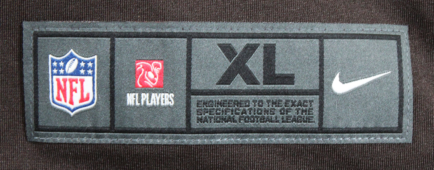 Browns Myles Garrett Authentic Signed Brown Nike Limited Jersey BAS Witnessed