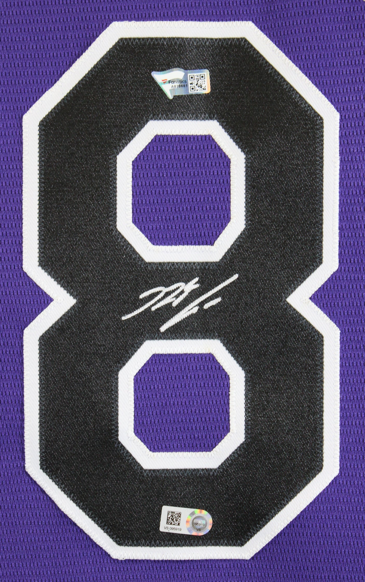 Rockies Nolan Arenado Signed Purple Majestic Cool Base Jersey MLB #VS095919