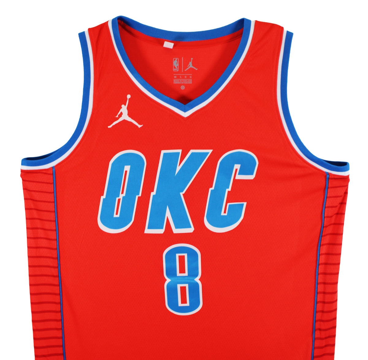 Thunder Jalen Williams Signed Orange Nike Statement Edition Swingman Jersey JSA