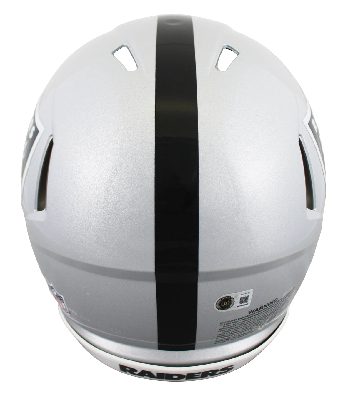Raiders Ashton Jeanty "Deuce" Signed Full Size Speed Proline Helmet BAS Witness