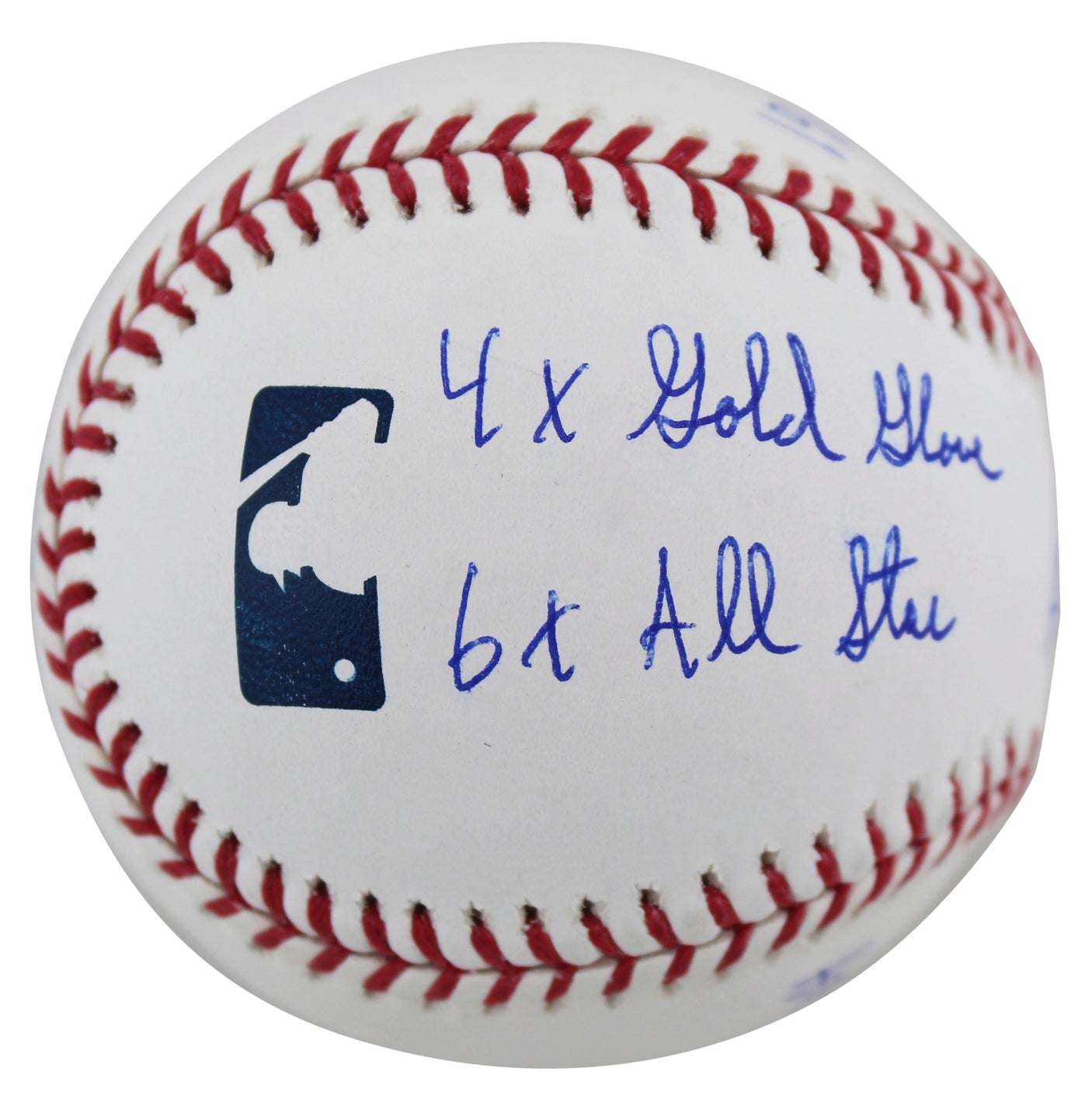 Tigers Alan Trammell "Career Stat" Authentic Signed Oml Baseball w/Case BAS Wit