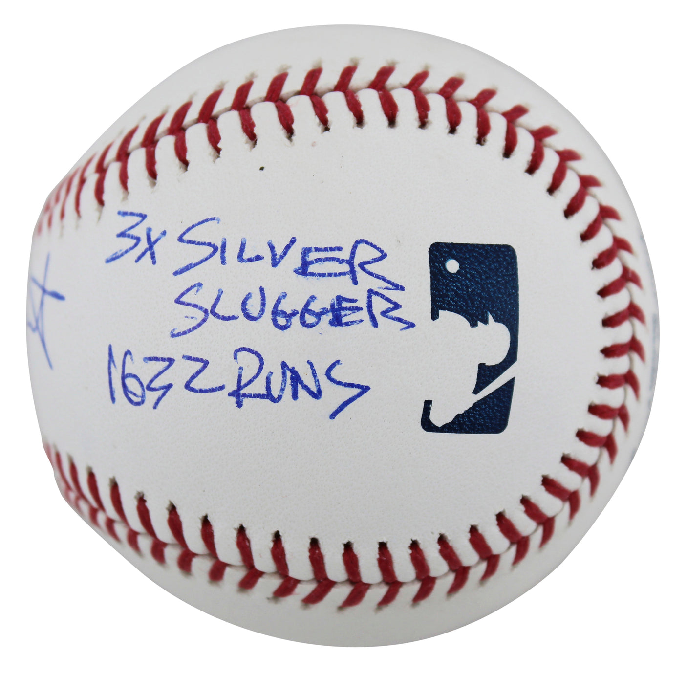 Brewers Robin Yount "6x Stat" Authentic Signed Oml Baseball w/ Case BAS Wit 2