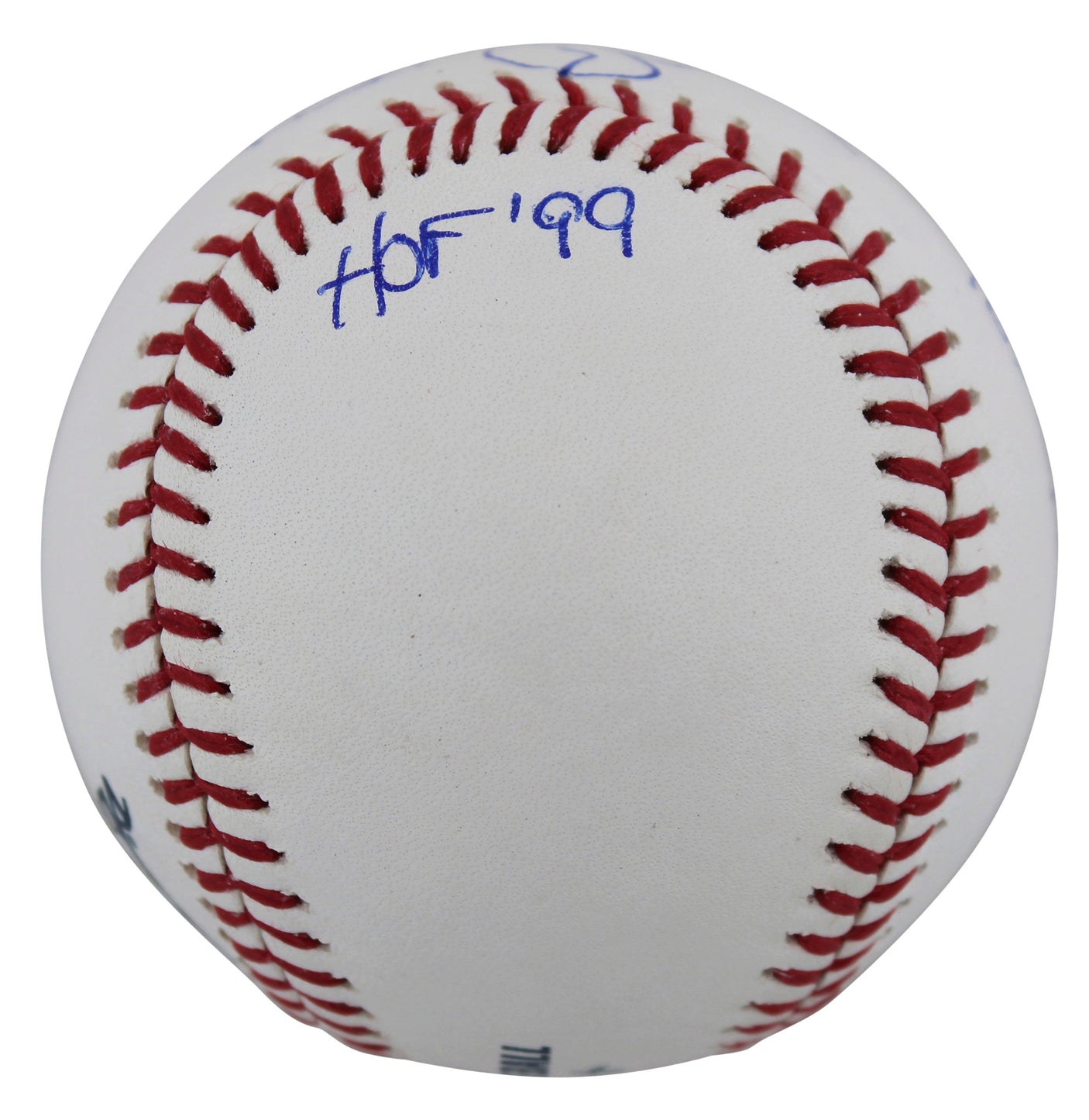 Brewers Robin Yount "6x Stat" Authentic Signed Oml Baseball w/ Case BAS Wit 2