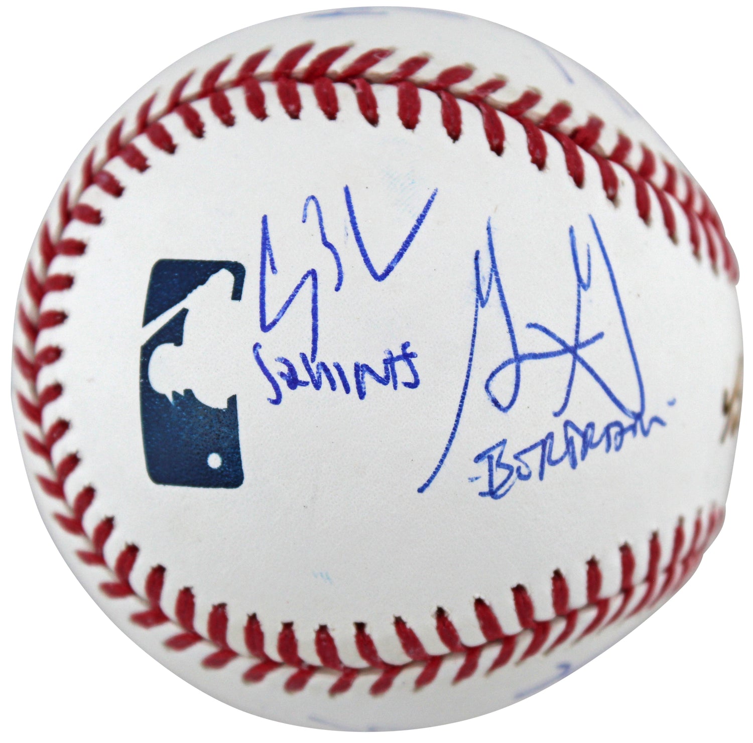 Sandlot (8) Guiry, Leopardi, Renna, +5 Signed Babe Ruth Baseball w/ Case BAS