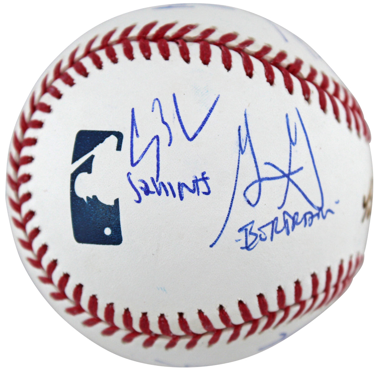 Sandlot (8) Guiry, Leopardi, Renna, +5 Signed Babe Ruth Baseball w/ Case BAS