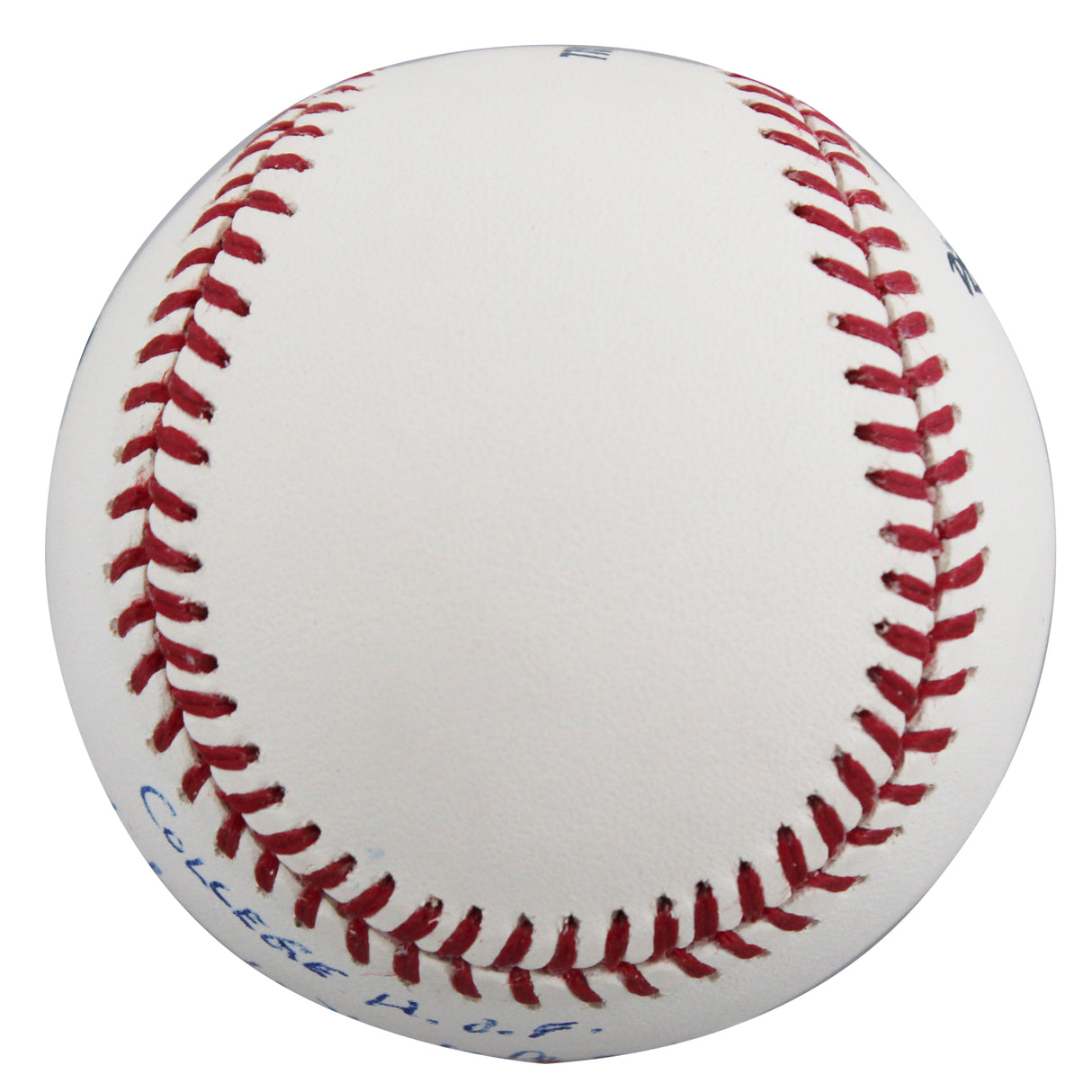 Arizona State Bobby Winkles "College HOF" Signed OML Baseball BAS #BV01119