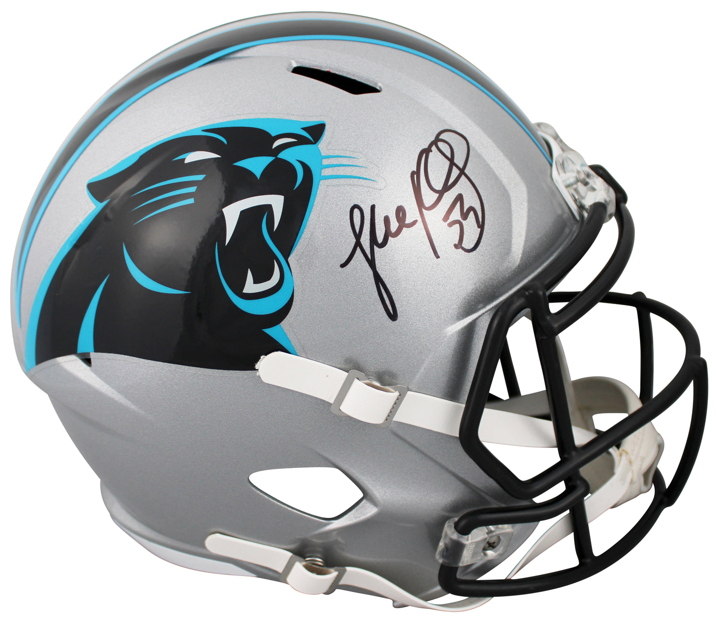 Panthers Luke Kuechly Signed Full Size Speed Rep Helmet W/ Case BAS Witnessed