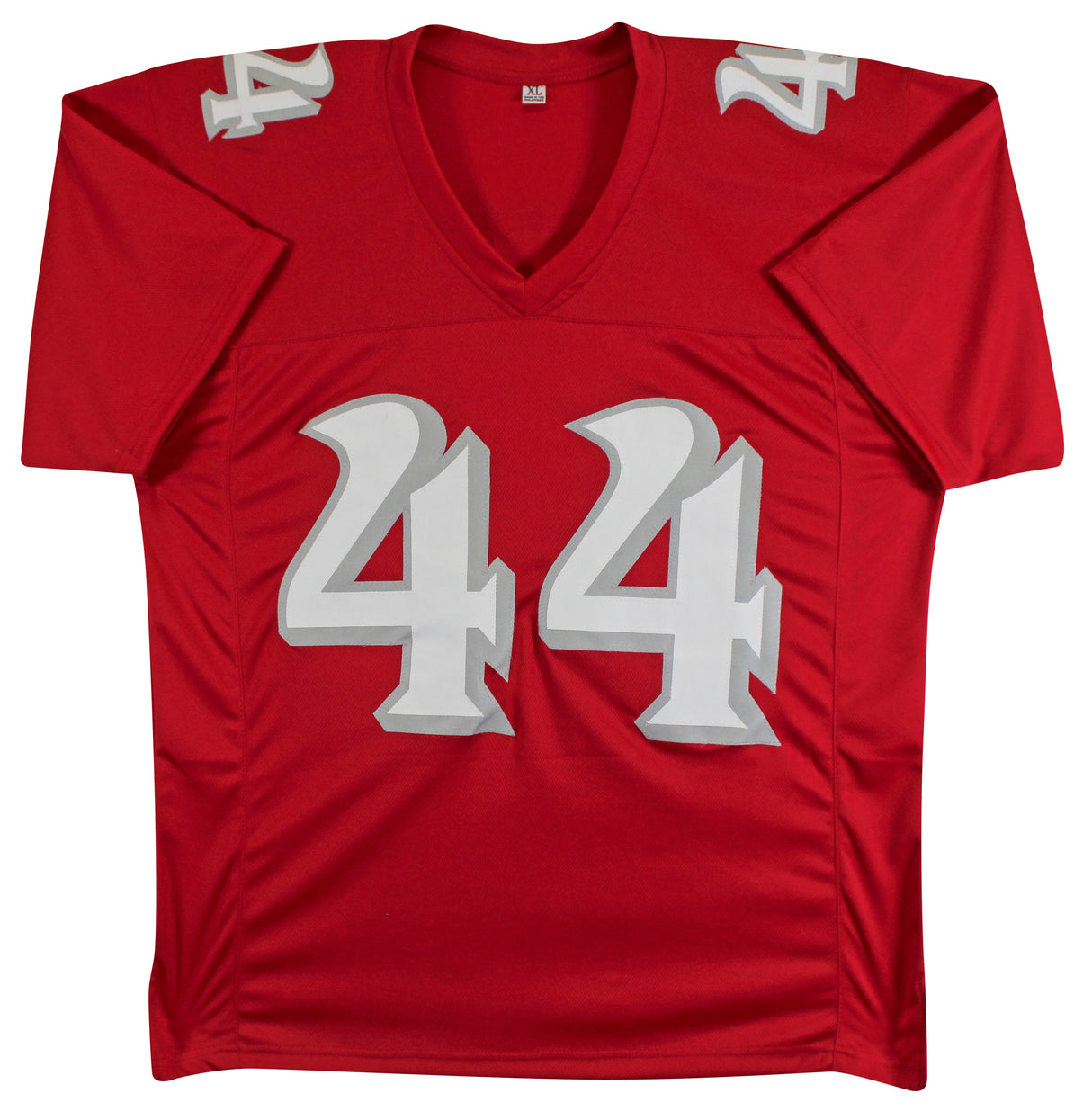 UNM Brian Urlacher "CHOF 17" Authentic Signed Red Pro Style Jersey BAS