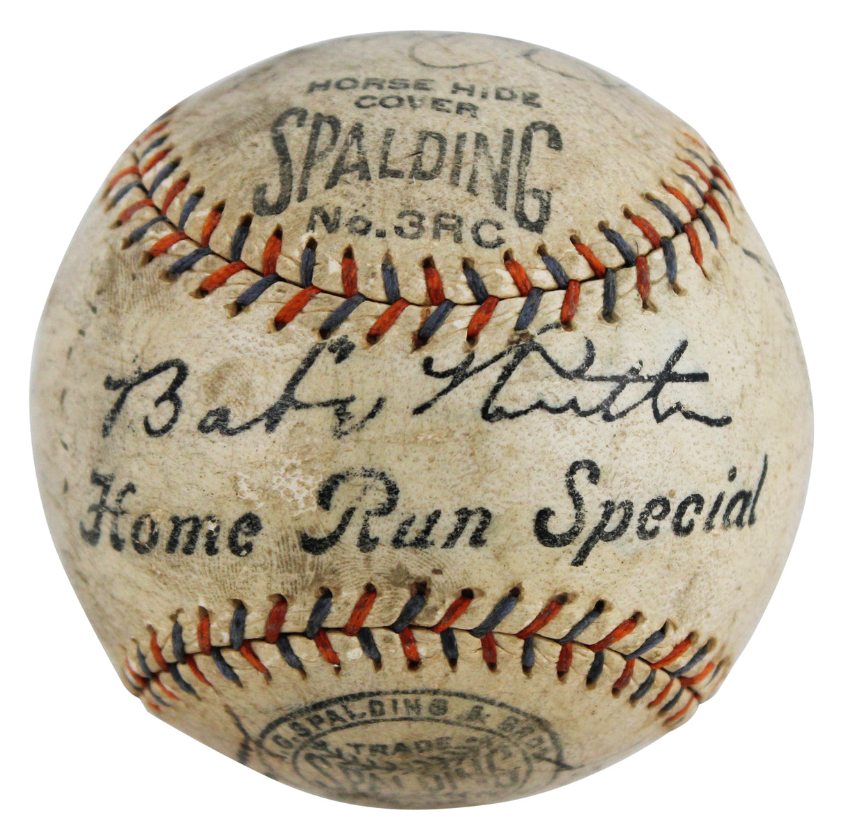 1931 Yankees (13) Babe Ruth, Lou Gehrig, +11 Signed Spalding Baseball JSA LOA