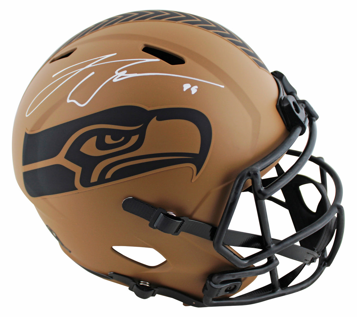 Seahawks Leonard Williams Signed STS II Full Size Speed Rep Helmet W/ Case BAS W