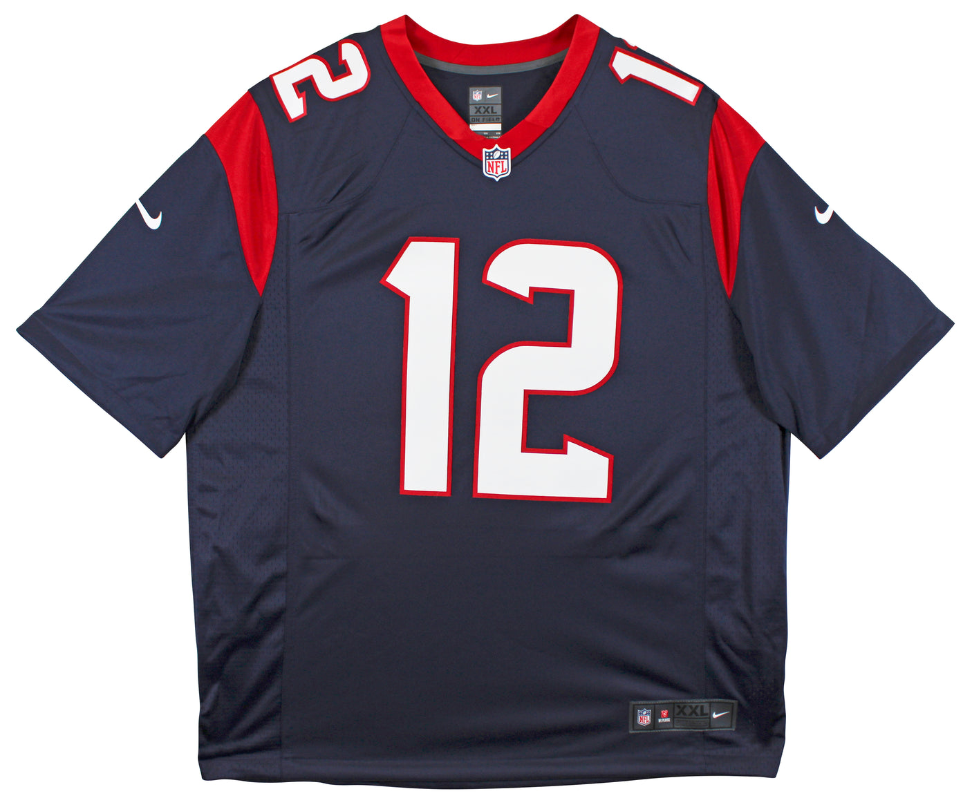 Texans Nico Collins Authentic Signed Navy Nike Limited Jersey BAS Witnessed