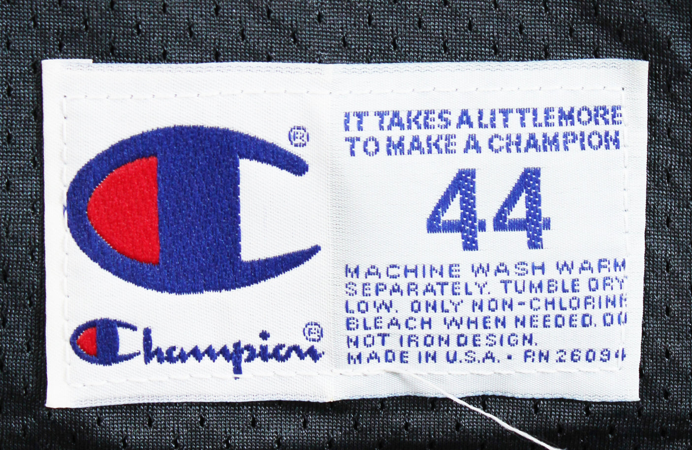 Bears Gale Sayers "Best Wishes" Signed Navy Blue Champion Jersey BAS #BV01101