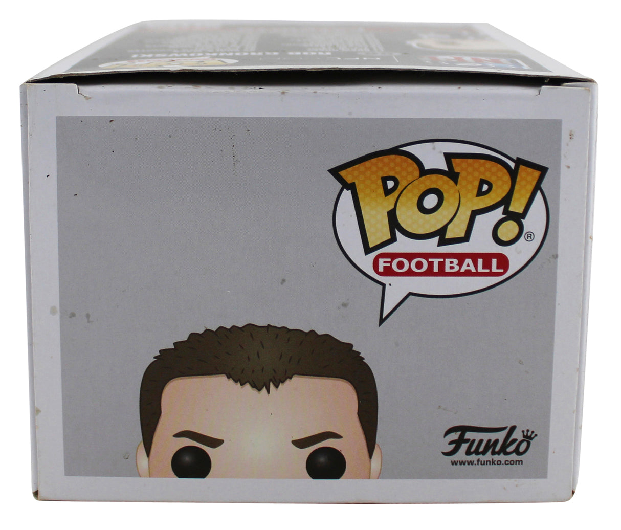 Patriots Rob Gronkowski Signed Patriots #56 Funko Pop Vinyl Figure BAS #BQ56273