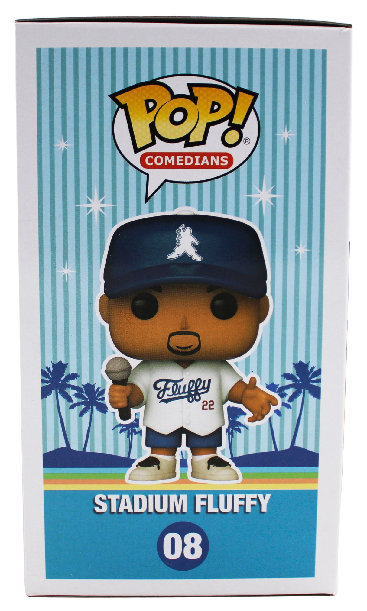 Gabriel Iglesias Signed Stadium Fluffy #08 Funko Pop Vinyl Figure JSA #CE80217